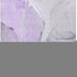 8' X 10' Purple Gray And Ivory Abstract Washable Area Rug With UV Protection