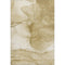 8' X 10' Beige And Ivory Abstract Washable Area Rug With UV Protection