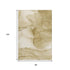 8' X 10' Beige And Ivory Abstract Washable Area Rug With UV Protection