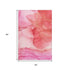 5' X 8' Pink And Ivory Abstract Washable Area Rug With UV Protection