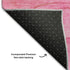 5' X 8' Pink And Ivory Abstract Washable Area Rug With UV Protection