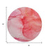 9' X 12' Pink And Ivory Abstract Washable Area Rug With UV Protection