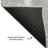 9' X 12' Gray And Ivory Abstract Washable Area Rug With UV Protection