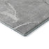 9' X 12' Gray And Ivory Abstract Washable Area Rug With UV Protection