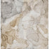 9' X 12' Beige And Ivory Abstract Washable Area Rug With UV Protection