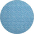 9' X 12' Blue And Ivory Geometric Washable Area Rug With UV Protection