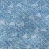 9' X 12' Blue And Ivory Geometric Washable Area Rug With UV Protection