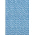 9' X 12' Blue And Ivory Geometric Washable Area Rug With UV Protection