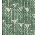 9' X 12' Green And Ivory Geometric Washable Area Rug With UV Protection