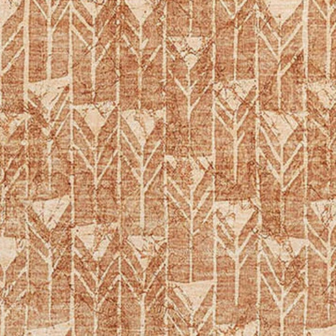 9' X 12' Salmon And Ivory Geometric Washable Area Rug With UV Protection