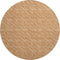 9' X 12' Salmon And Ivory Geometric Washable Area Rug With UV Protection