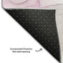 5' X 8' Pink And Ivory Abstract Washable Area Rug With UV Protection