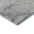8' X 10' Gray And Ivory Abstract Washable Area Rug With UV Protection