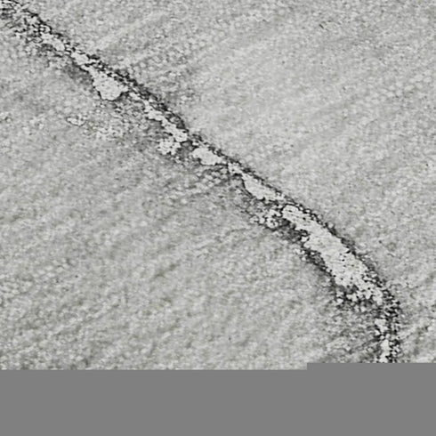 8' X 10' Gray And Ivory Abstract Washable Area Rug With UV Protection