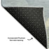 8' X 10' Blue Gray And Ivory Abstract Washable Area Rug With UV Protection