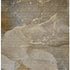 8' X 10' Brown Gray And Ivory Abstract Washable Area Rug With UV Protection
