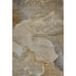 8' X 10' Brown Gray And Ivory Abstract Washable Area Rug With UV Protection