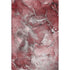5' X 8' Merlot And Ivory Abstract Washable Area Rug With UV Protection