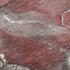 5' X 8' Merlot And Ivory Abstract Washable Area Rug With UV Protection