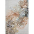 5' X 8' Beige Gray And Ivory Abstract Washable Area Rug With UV Protection