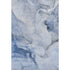 8' X 10' Blue And Ivory Abstract Washable Area Rug With UV Protection
