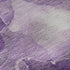 8' X 10' Purple Ivory And Gray Abstract Washable Area Rug With UV Protection