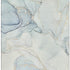 8' X 10' Sky Blue And Ivory Abstract Washable Area Rug With UV Protection