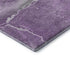5' X 8' Lilac And Ivory Abstract Washable Area Rug With UV Protection