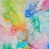 5' X 8' Blue Green And Purple Abstract Washable Area Rug With UV Protection