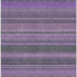 5' X 8' Purple And Ivory Striped Washable Area Rug With UV Protection