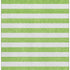 5' X 8' Lime Green And Ivory Striped Washable Area Rug With UV Protection