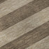 9' X 12' Coffee And Beige Striped Washable Area Rug With UV Protection