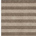 9' X 12' Coffee And Beige Striped Washable Area Rug With UV Protection