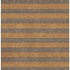 8' X 10' Chocolate And Copper Striped Washable Area Rug With UV Protection