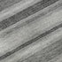 8' Silver And Gray Striped Washable Round Rug With UV Protection