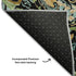 9' X 12' Black Blue And Green Paisley Washable Area Rug With UV Protection