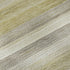 8' Wheat Gray And Ivory Striped Washable Round Rug With UV Protection