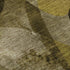 5' X 8' Coffee Gold And Ivory Abstract Washable Area Rug With UV Protection