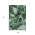 5' X 8' Fern Green Gray And Ivory Abstract Washable Area Rug With UV Protection