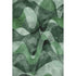 5' X 8' Fern Green Gray And Ivory Abstract Washable Area Rug With UV Protection
