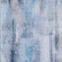 5' X 8' Blue And Ivory Abstract Washable Area Rug With UV Protection