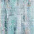 8' X 10' Teal And Ivory Abstract Washable Area Rug With UV Protection