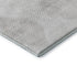 9' X 12' Ivory And Silver Geometric Washable Area Rug With UV Protection
