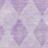 9' X 12' Lavender And Ivory Geometric Washable Area Rug With UV Protection
