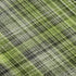 9' X 12' Green Gray And Ivory Plaid Washable Area Rug With UV Protection