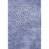 9' X 12' Navy Blue And Ivory Geometric Washable Area Rug With UV Protection