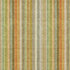 5' X 8' Khaki Orange And Beige Striped Washable Area Rug With UV Protection