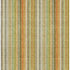 5' X 8' Khaki Orange And Beige Striped Washable Area Rug With UV Protection