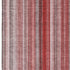 5' X 8' Red And Ivory Striped Washable Area Rug With UV Protection
