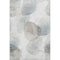 5' X 8' Ivory And Beige Abstract Washable Area Rug With UV Protection
